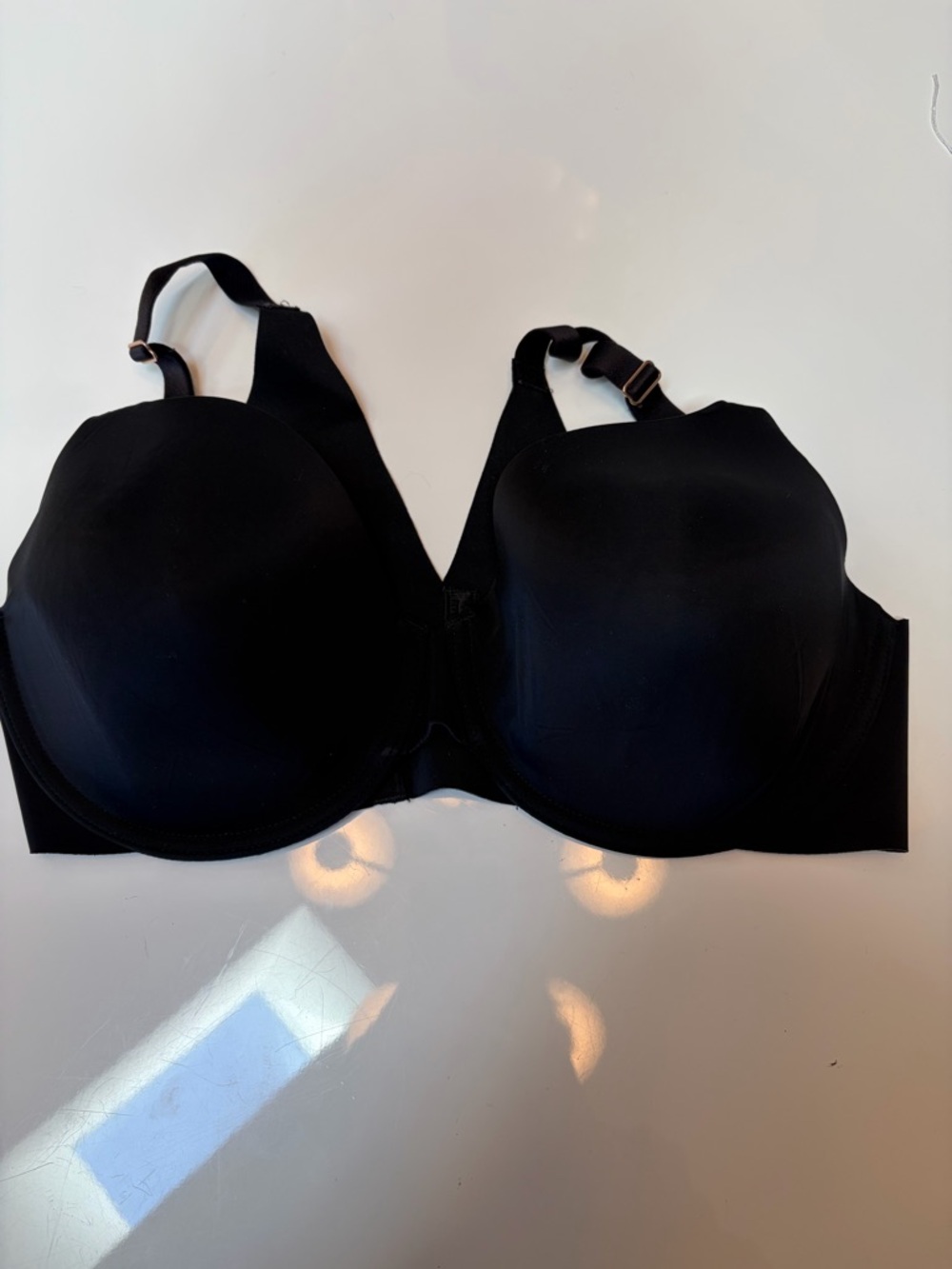 #545 Soma  Like New Black Molded Underwire Bra